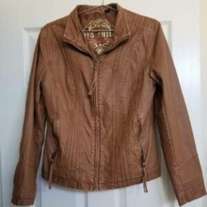 Big Chill Womens Vintage Leather Jacket