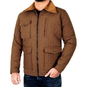 Johns Dutton Yellowstone Season 4 Quilted Cotton Jacket