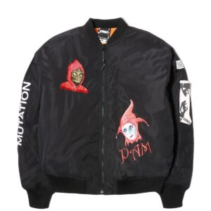 Perks And Mini Mutagenesis Black Bomber Jacket