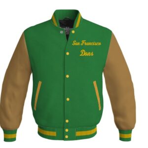 San Francisco Dons Letterman Wool Jacket