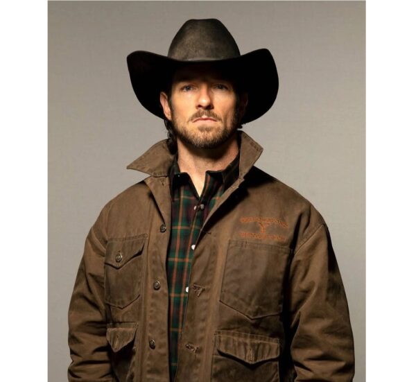 Yellowstone Ryan Brown Leather Jacket