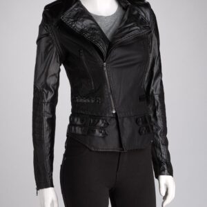 C Luce Vegan Leather Jacket