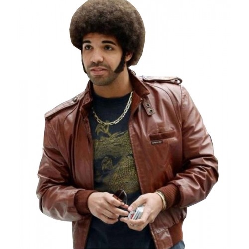 Drake Cameo Leather Jacket