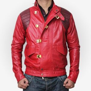 Good For Health Bad For Education Faux Leather Jacket