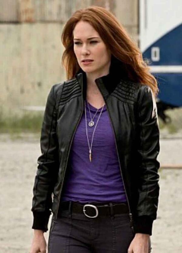 The Flash (Bette Sans Souci) Kelly Frye Leather Jacket