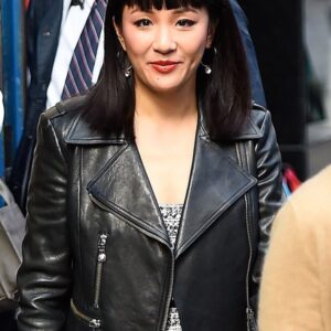 Constance Wu Leather Jacket