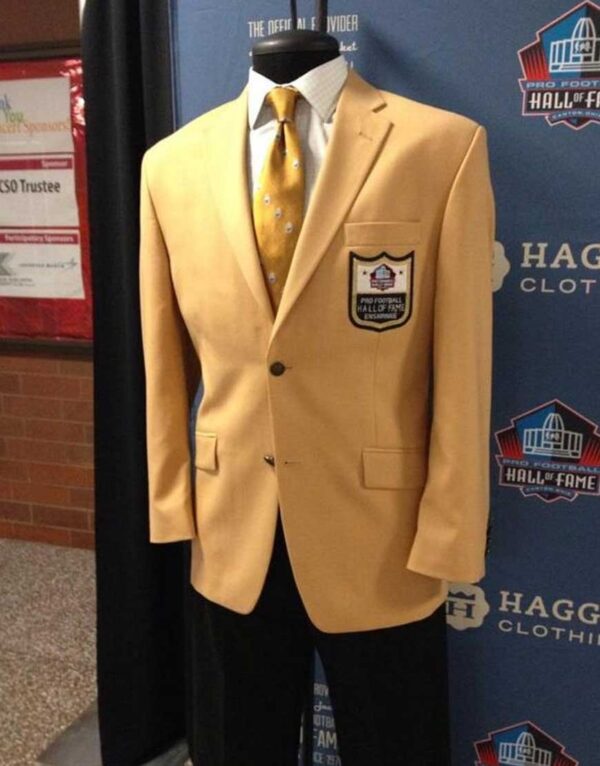 Fame Gold Pro Football Hall Of Coat - Copy