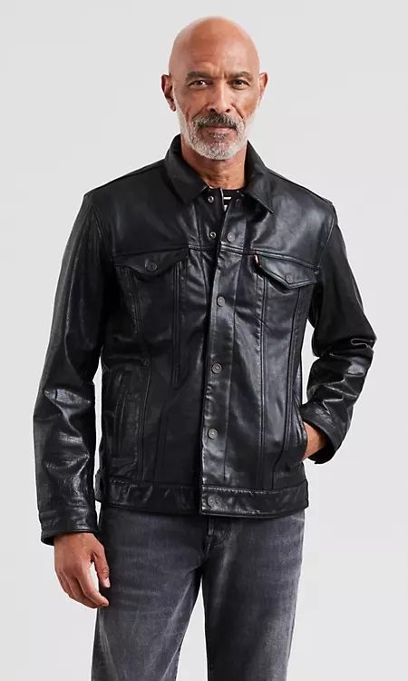 Levis Trucker Leather Jacket