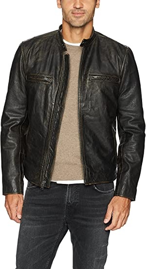 Lucky Brand Men's Leather Jacket