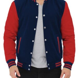 Red And Blue Varsity Jacket