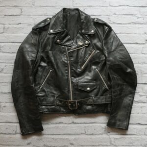 Vintage Scovill Black Leather Jacket