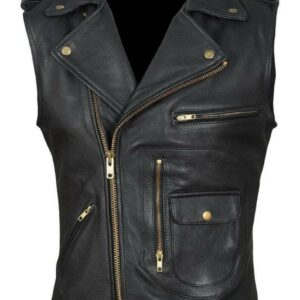 Ben Fosters Medieval Faux Leather Vest