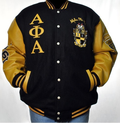 Alpha Phi Alpha Fraternity Varsity Jacket