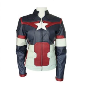 Avengers Age of Ultron Captain America Jacket For WOMEN