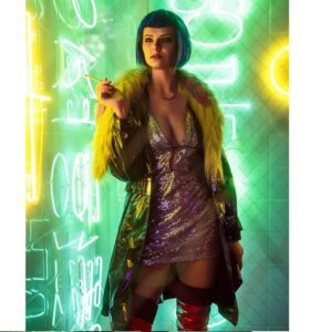 Cyberpunk 2077 Evelyn Parker Leather Trench Coat