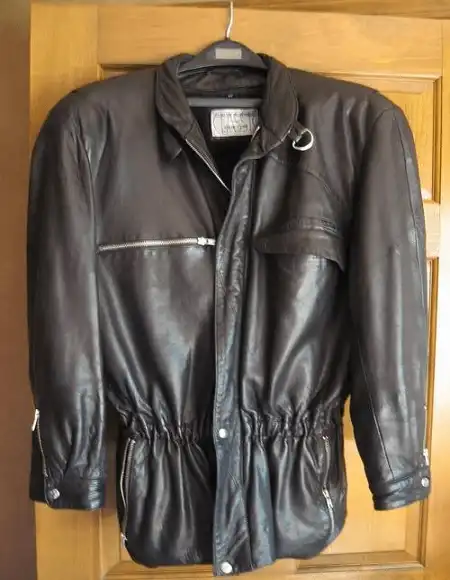 Claude Montana Mens Leather Jacket