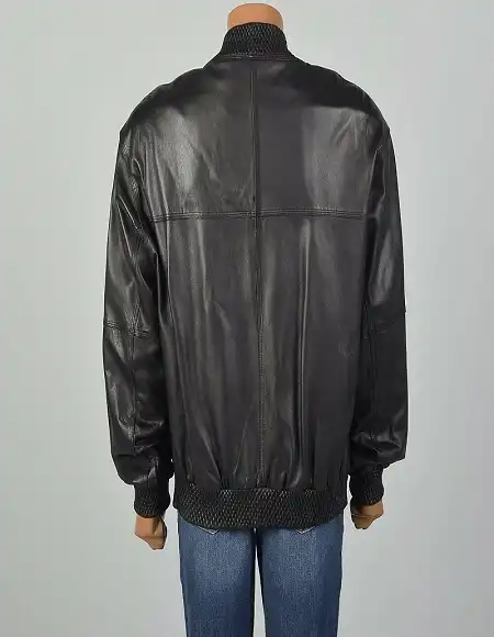 Mens Pelle Pelle Bomber Leather Jacket