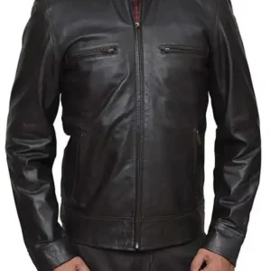 Chicago P.D. Season 10 Jason Beghe Black Leather Jacket