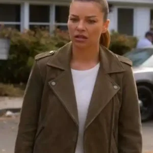 Lucifer Season 4 Chloe Decker Suede Leather Jacket