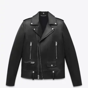 Natalya Neidhart Black Leather Jacket