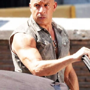Dominic Toretto Vin Diesel Outfit Fast X 2023 Grey Cotton Vest