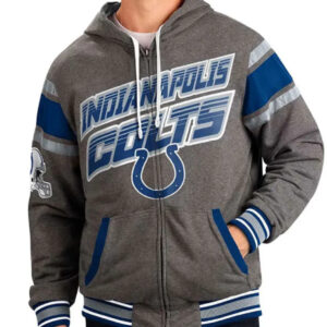 Indianapolis Colts Extreme Gray Hoodie