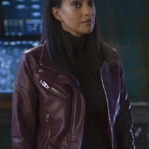Kelly Olsen Supergirl Season 6 Leather Jacket