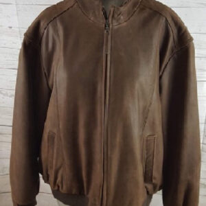 Men’s Joseph A Bank Brown Leather Jacket