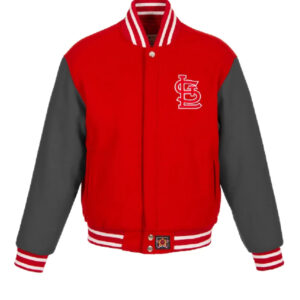St. Louis Cardinals Embroidered Varsity All-wool Jacket Red