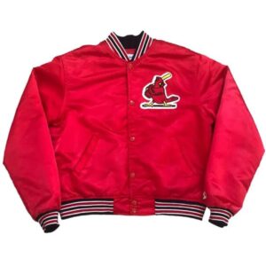90’s St Louis Cardinals Red Varsity Jacket