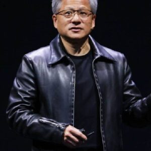 Nvidia Ceo Jensen Huang Black Leather Jackets